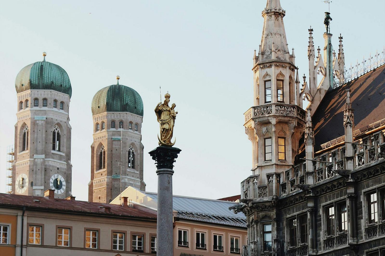 Aufnahme der Münchner Innenstadt