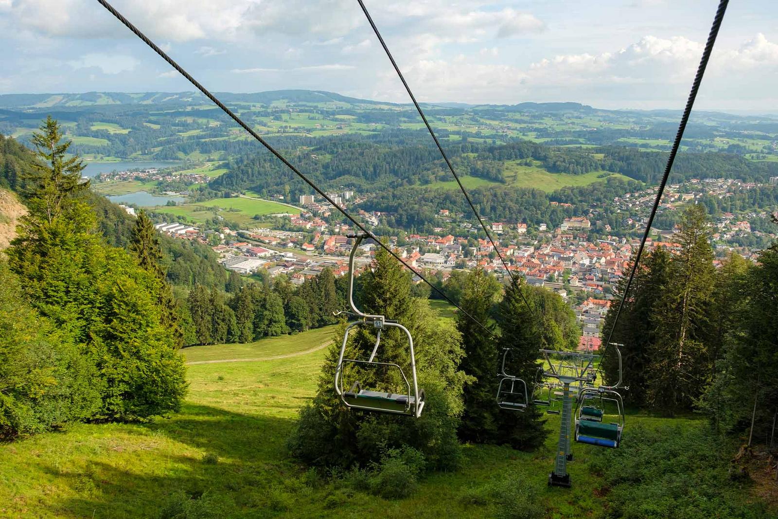 Mittagbahn in Immenstadt im Sommer