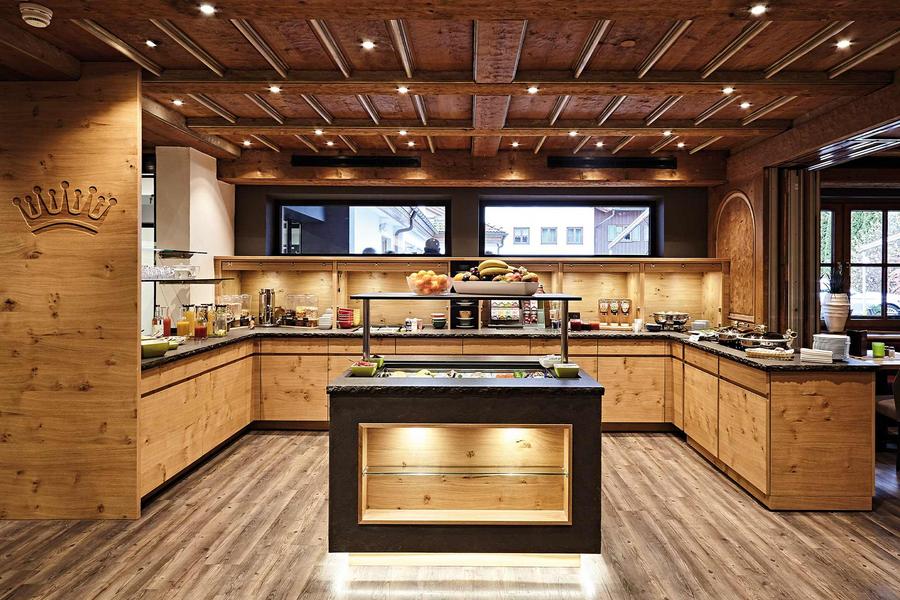 Bild des Frühstücksbuffets im Hotel Krone in Stein