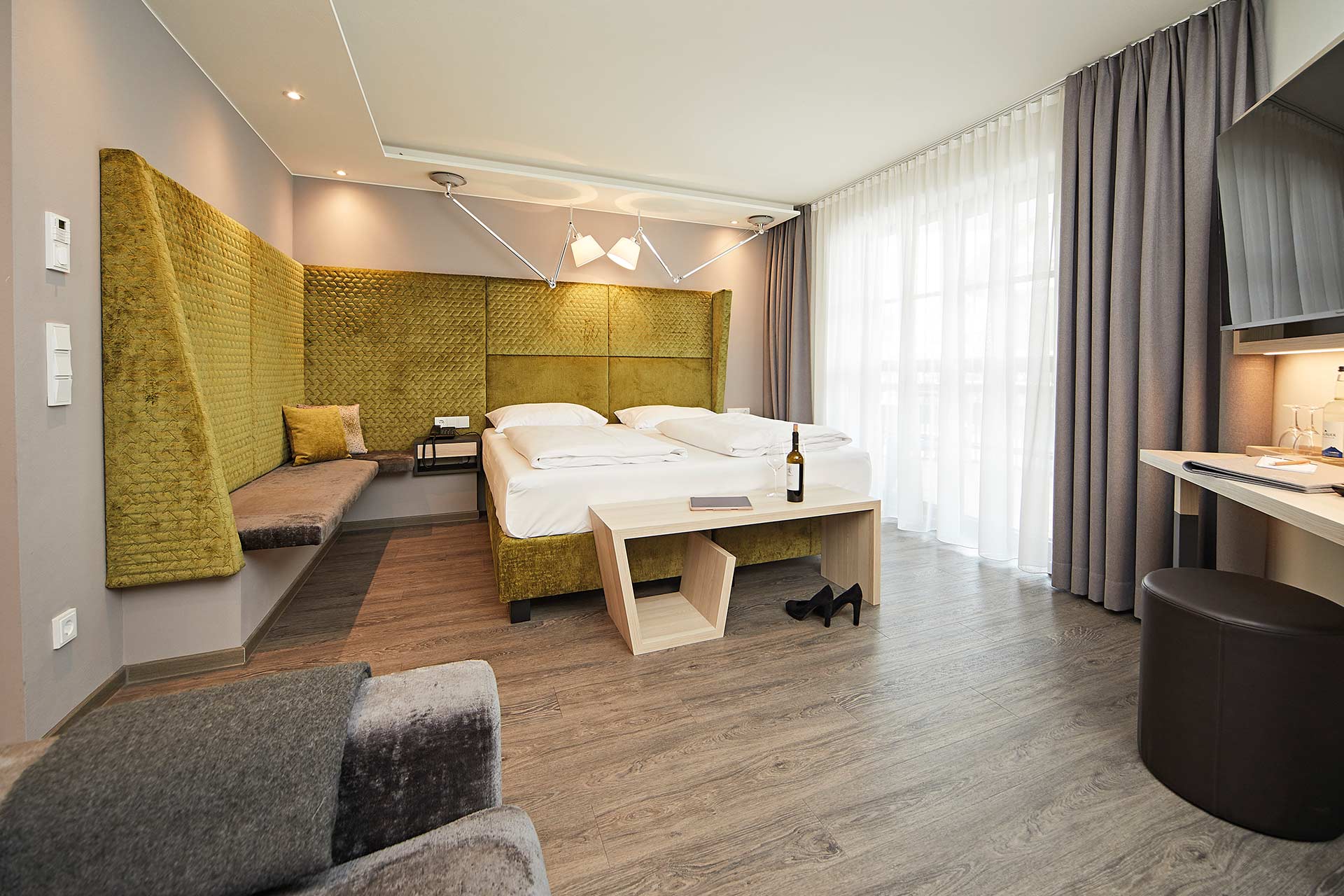 Zimmerbeispiel eines Doppelzimmer Deluxe