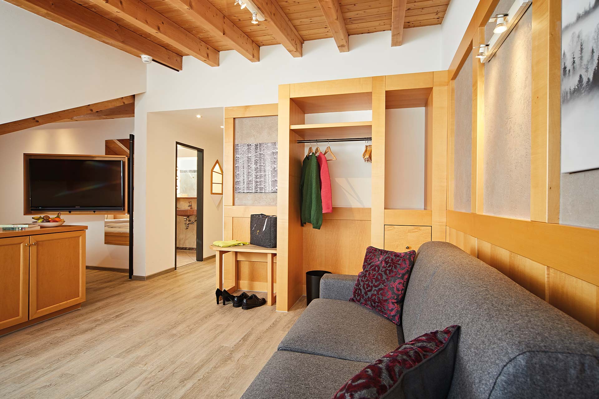 Zimmerbeispiel eines Doppelzimmer Komfort