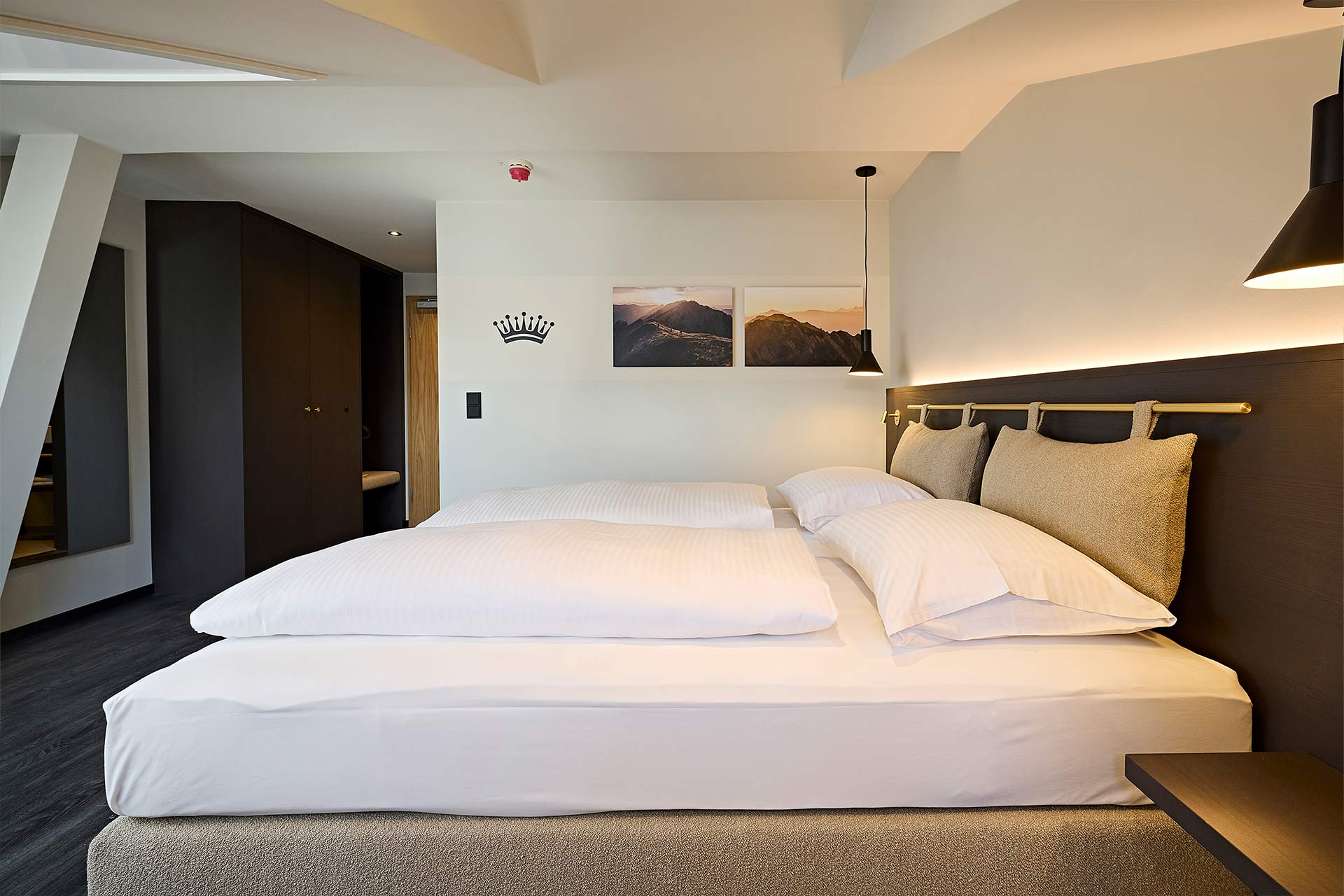 Zimmerbeispiel eines Doppelzimmer Komfort