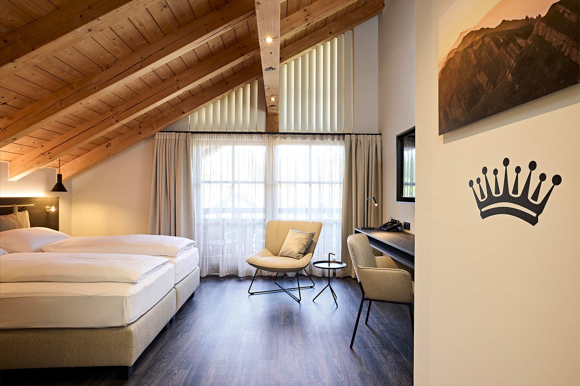 Zimmerbeispiel eines Doppelzimmer Premuim