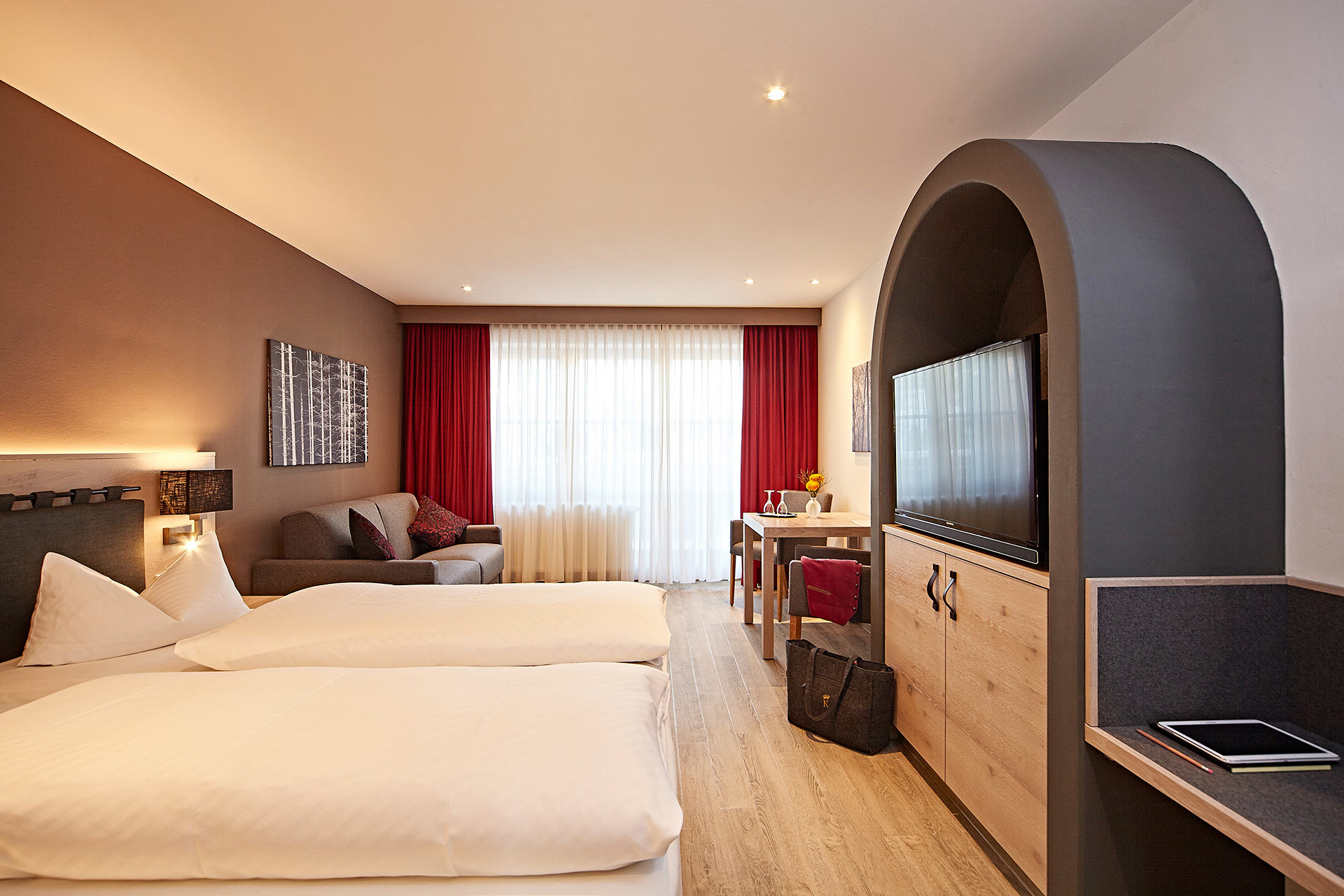 Zimmerbeispiel eines Doppelzimmer Premuim