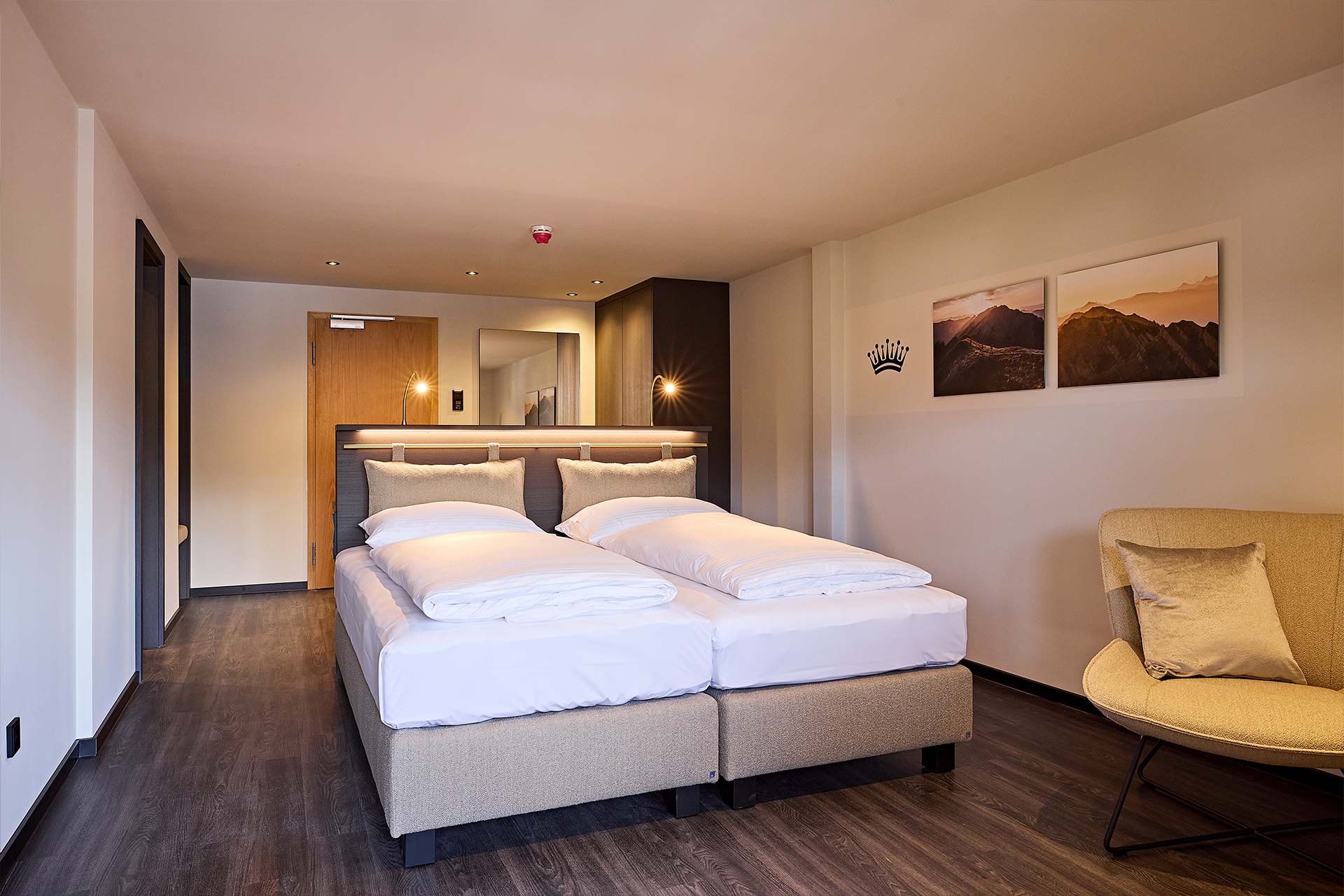 Zimmerbeispiel eines Doppelzimmer Premuim