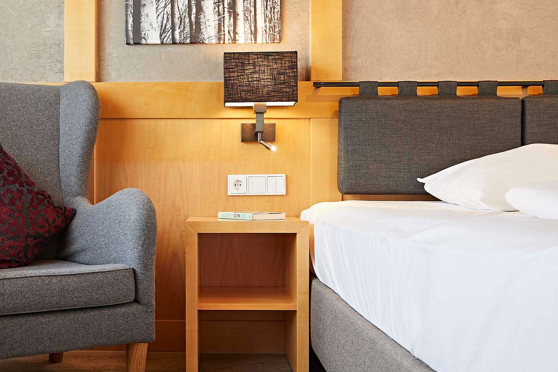 Zimmerbeispiel eines Einzelzimmer Komfort