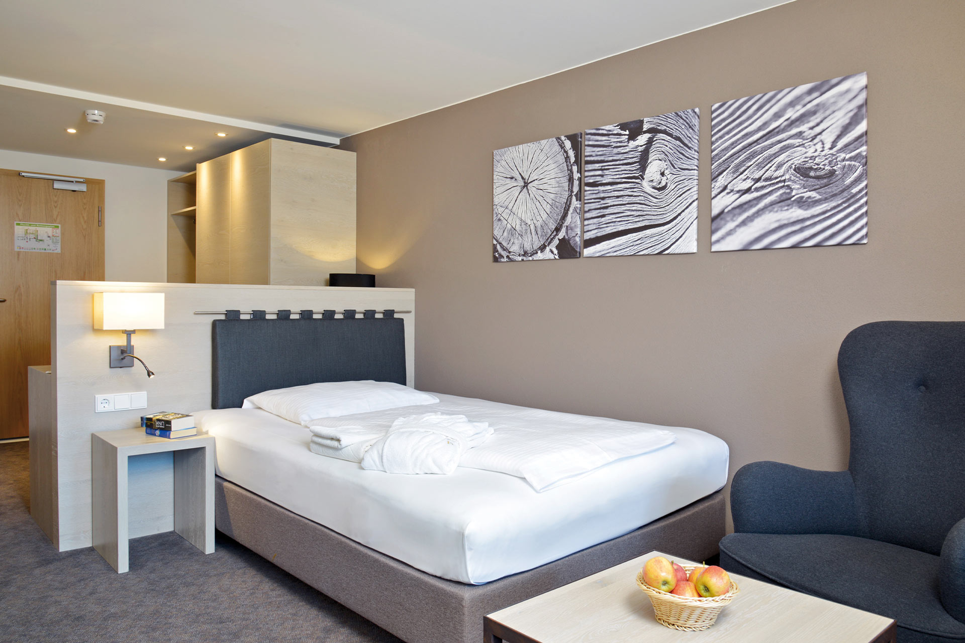 Zimmerbeispiel eines Einzelzimmer Premium